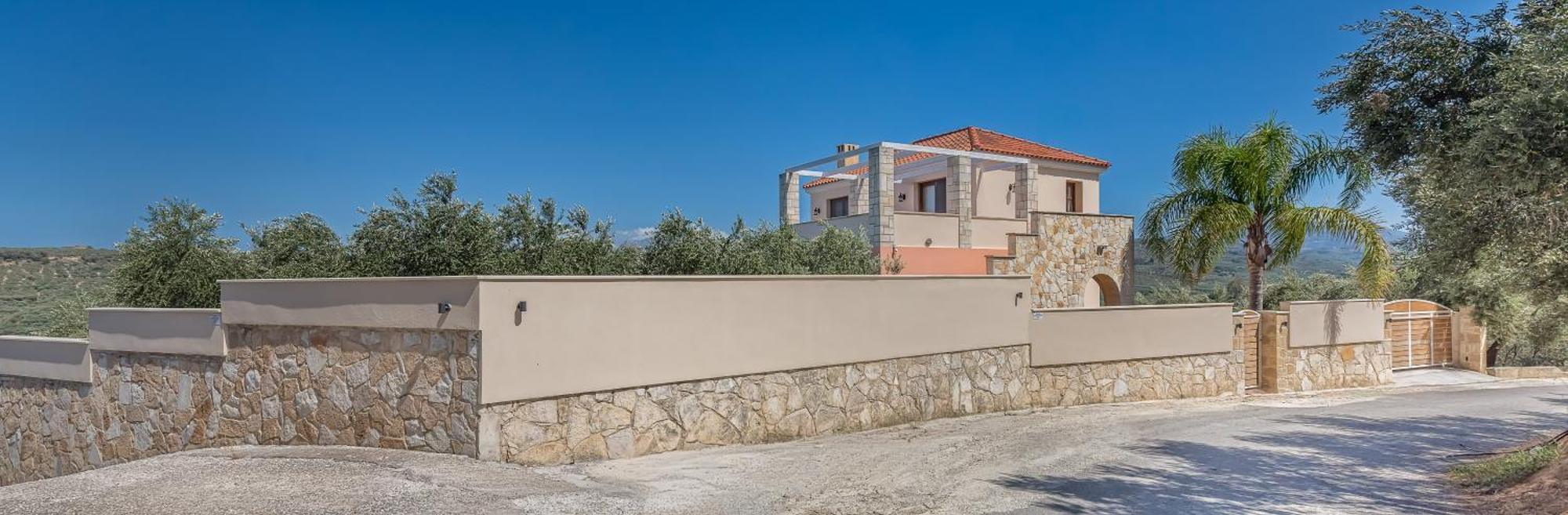 Villa Katerina With Eco Heated Pool Spiliá Eksteriør billede
