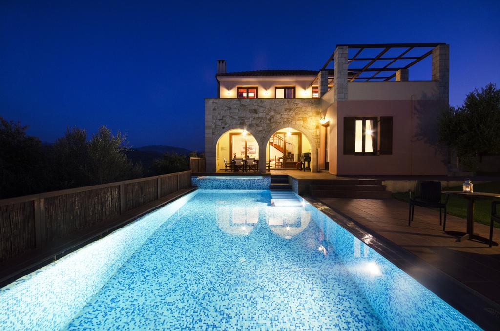 Villa Katerina With Eco Heated Pool Spiliá Eksteriør billede