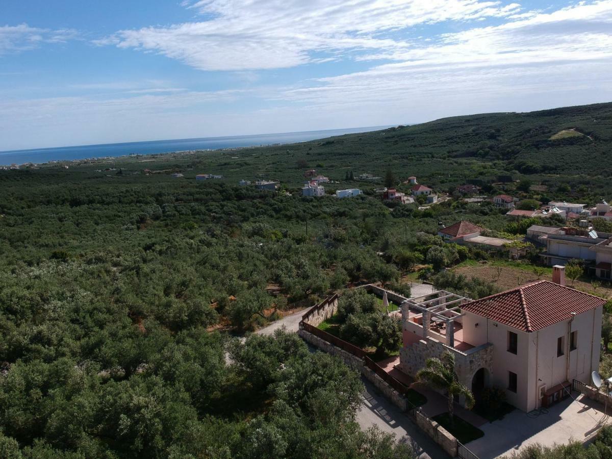 Villa Katerina With Eco Heated Pool Spiliá Eksteriør billede
